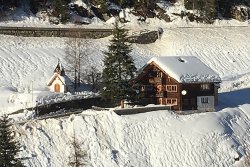 Winteransicht Haus Freistabl